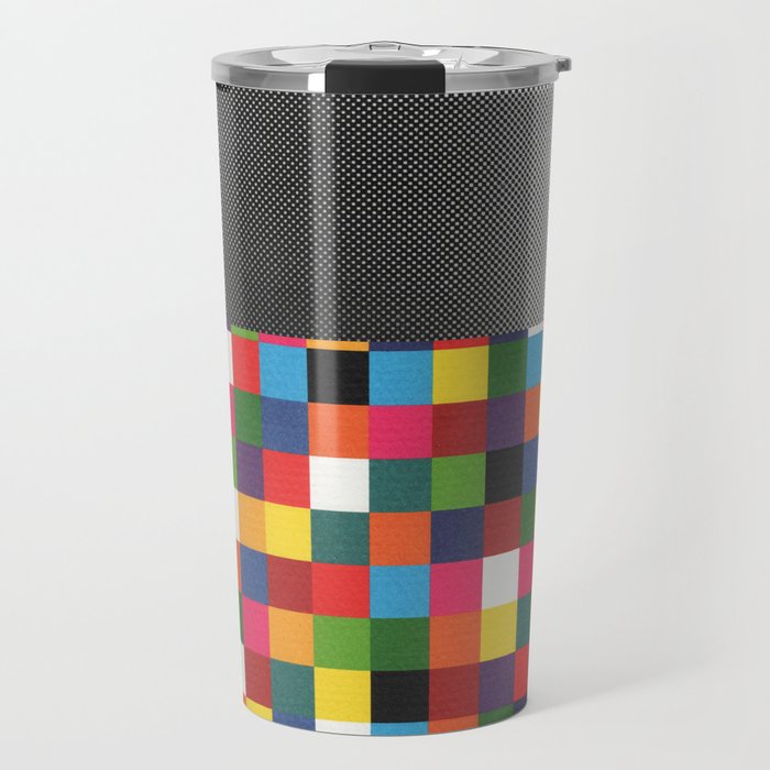 daydream color in kvadraten Travel Mug Gallery Image 1