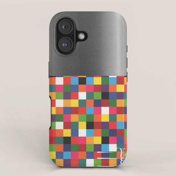 daydream color in kvadraten iPhone Case Gallery Image 1