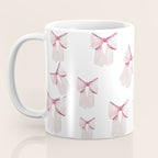 Coquette Bow, light pink, blush Coffee Mug Gallery Image 3
