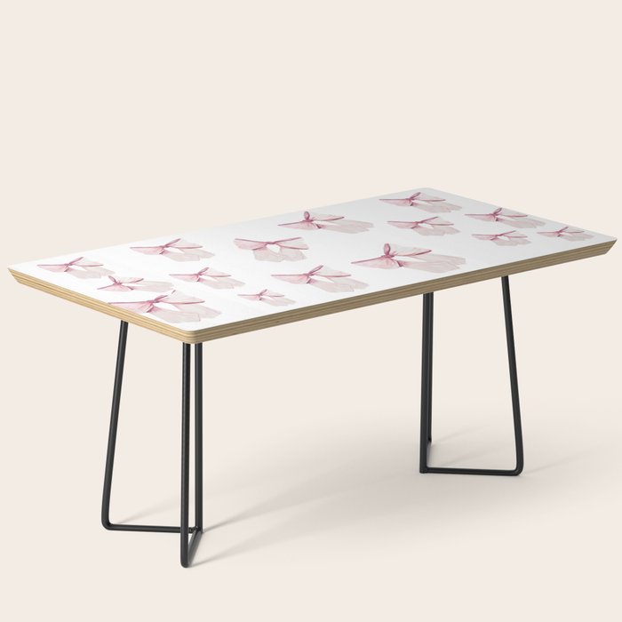 Coquette Bow, light pink, blush Coffee Table Gallery Image 1