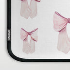 Coquette Bow, light pink, blush Laptop Sleeve Gallery Image 3