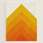 Chevron Waves: Retro Summer Edition Jigsaw Puzzle Gallery Image 1