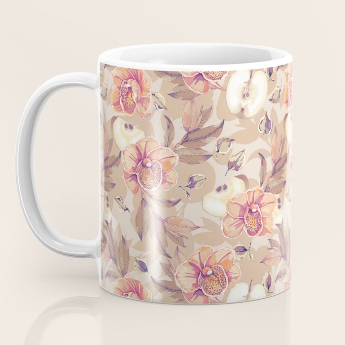 Tropical flowers autumn field Coffee Mug Gallery Image 3