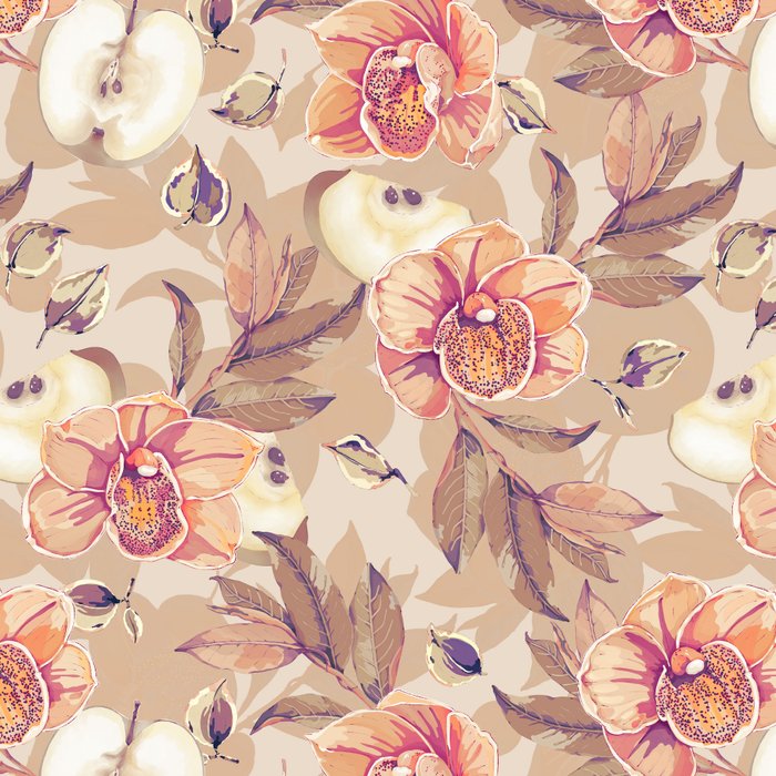 Tropical flowers autumn field Coffee Mug Gallery Image 2