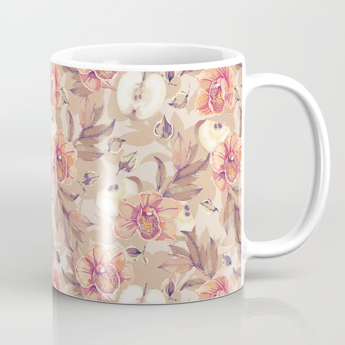 Tropical flowers autumn field Coffee Mug Gallery Image 1