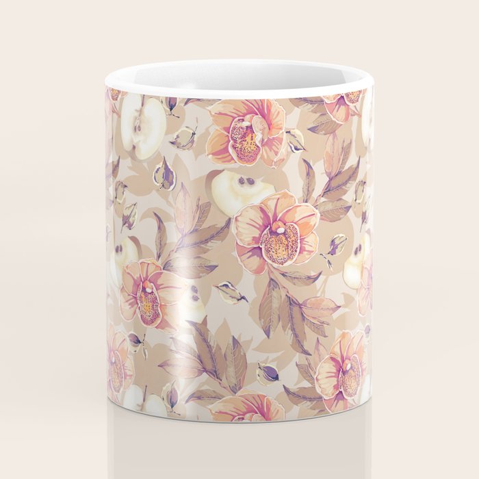 Tropical flowers autumn field Coffee Mug Gallery Image 4