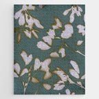 Botanical Whispers / Cyan & Green Jigsaw Puzzle Gallery Image 1
