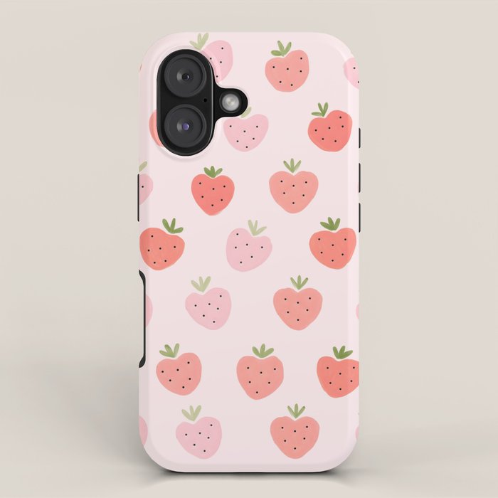 Strawberry Sweet Delights iPhone Case Gallery Image 1