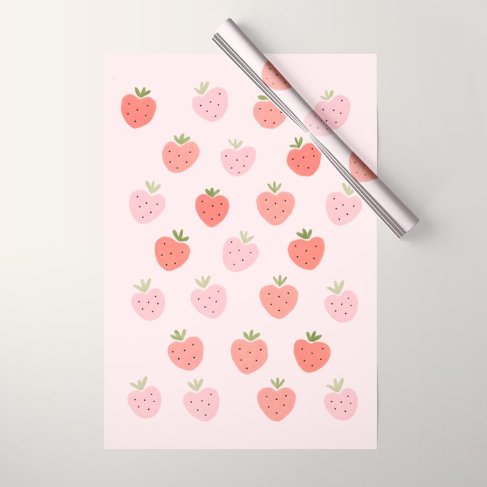 Strawberry Sweet Delights Wrapping Paper Gallery Image 1