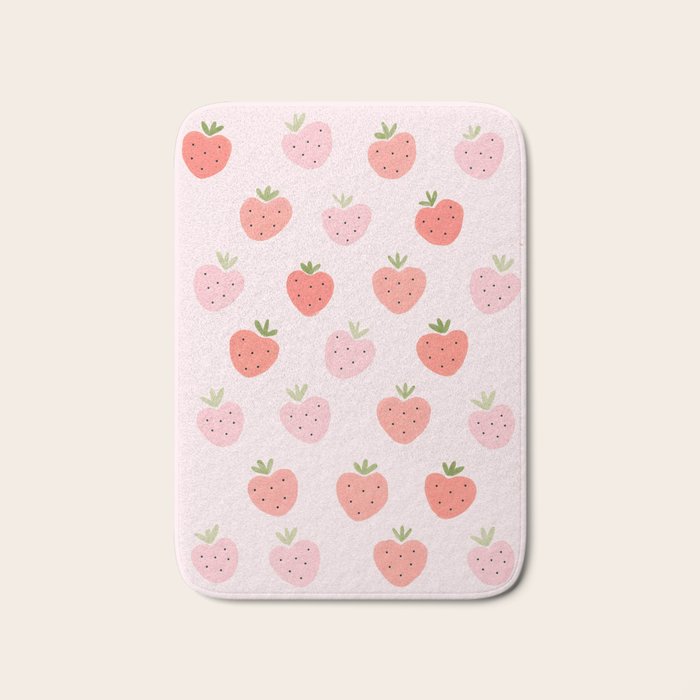 Strawberry Sweet Delights Bath Mat Gallery Image 1