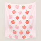 Strawberry Sweet Delights Wall Tapestry Gallery Image 4