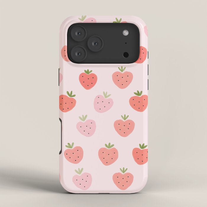 Strawberry Sweet Delights iPhone Case Gallery Image 4