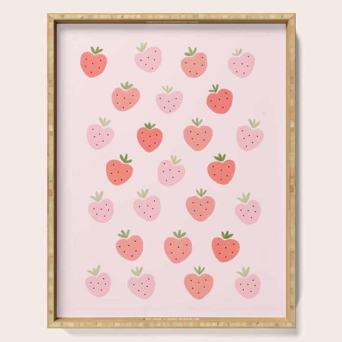 Strawberry Sweet Delights Serving Tray Gallery Image 1