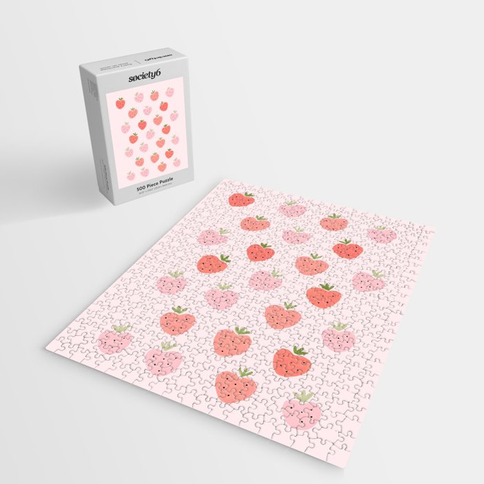 Strawberry Sweet Delights Jigsaw Puzzle Gallery Image 2