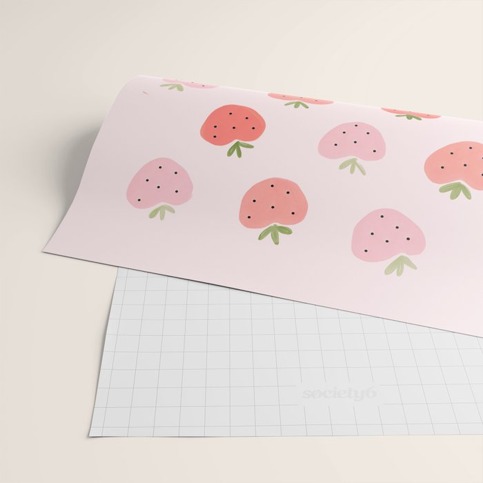 Strawberry Sweet Delights Wrapping Paper Gallery Image 2