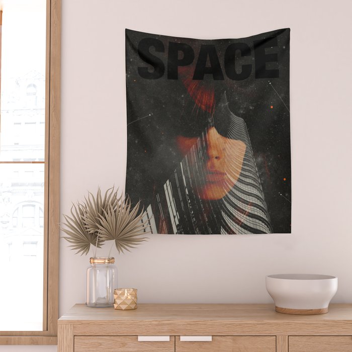 Space1968 Wall Tapestry Gallery Image 2