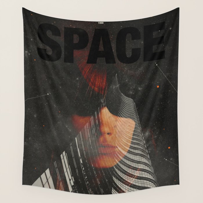 Space1968 Wall Tapestry Gallery Image 4