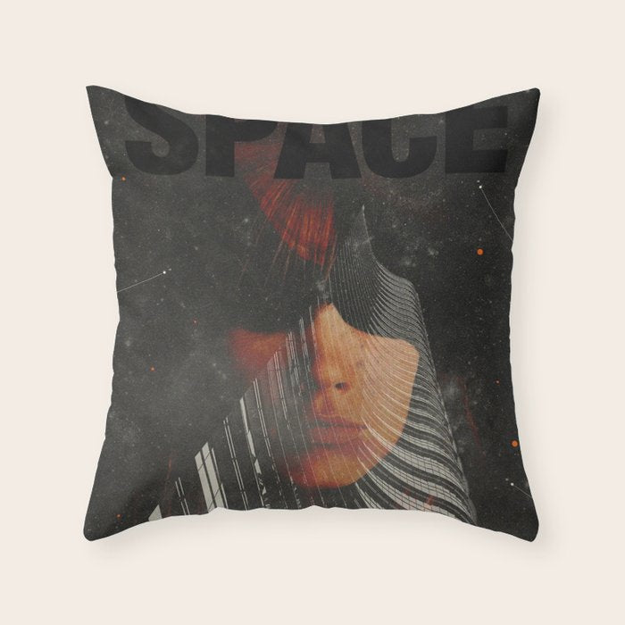 Space1968 Throw Pillow Gallery Image 1
