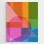 Colorful Shapes 24 Jigsaw Puzzle Gallery Image 1