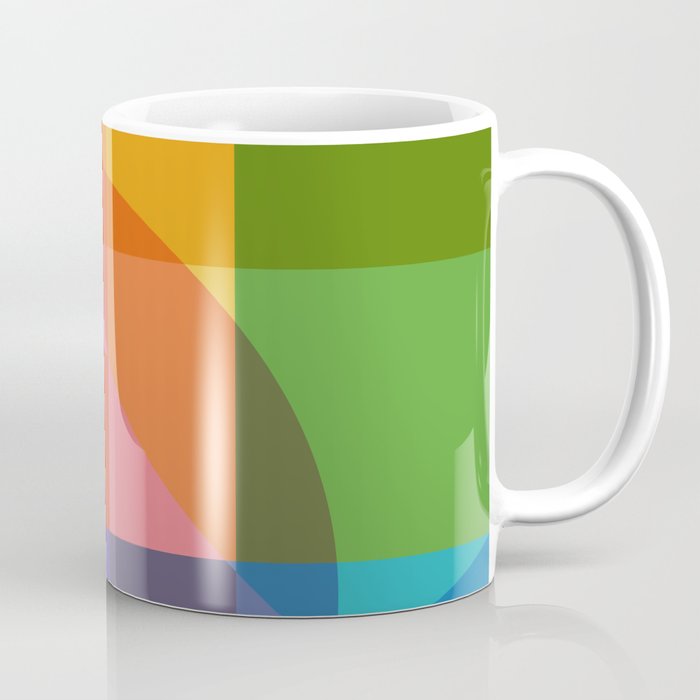 Colorful Shapes 24 Coffee Mug Gallery Image 1