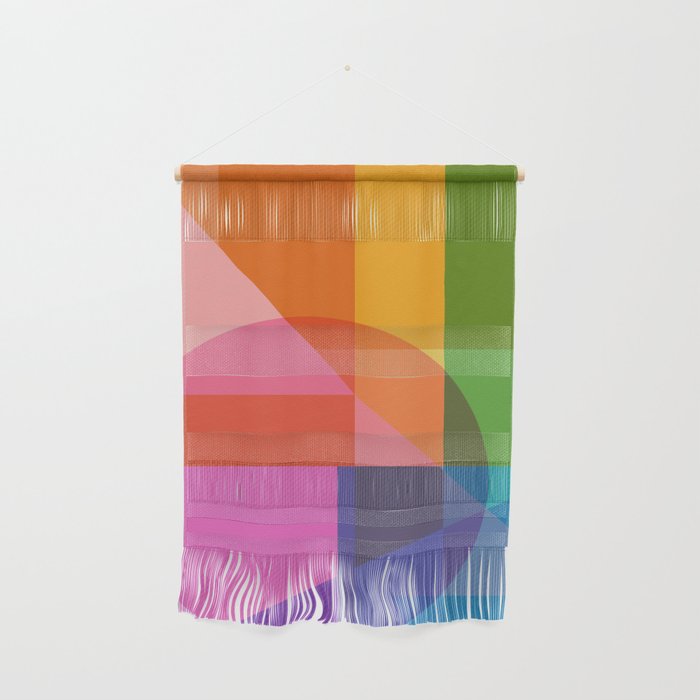 Colorful Shapes 24 Wall Hanging Gallery Image 1