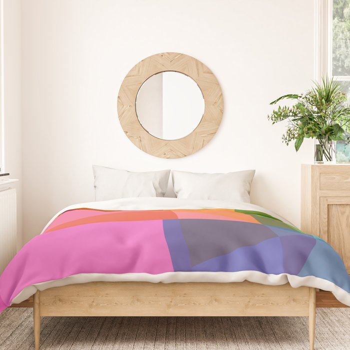 Colorful Shapes 24 Duvet Cover Gallery Image 3