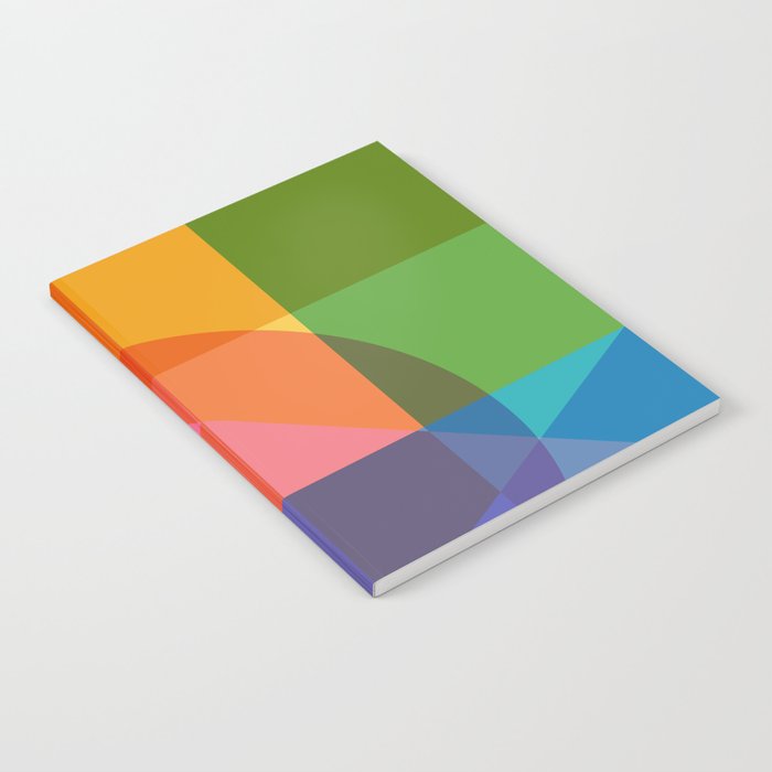 Colorful Shapes 24 Notebook