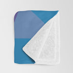 Colorful Shapes 24 Throw Blanket Gallery Image 3