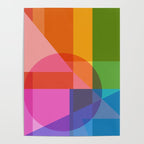 Colorful Shapes 24 Poster Gallery Image 4
