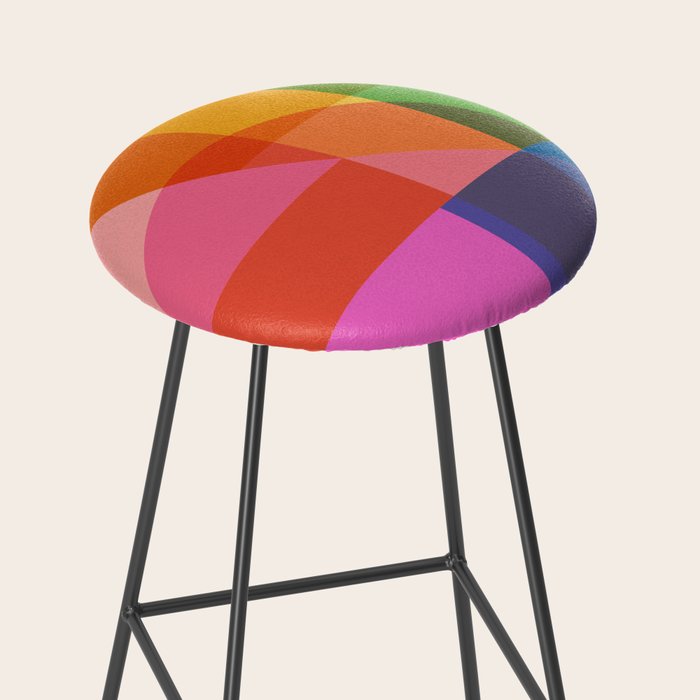 Colorful Shapes 24 Stool Gallery Image 2