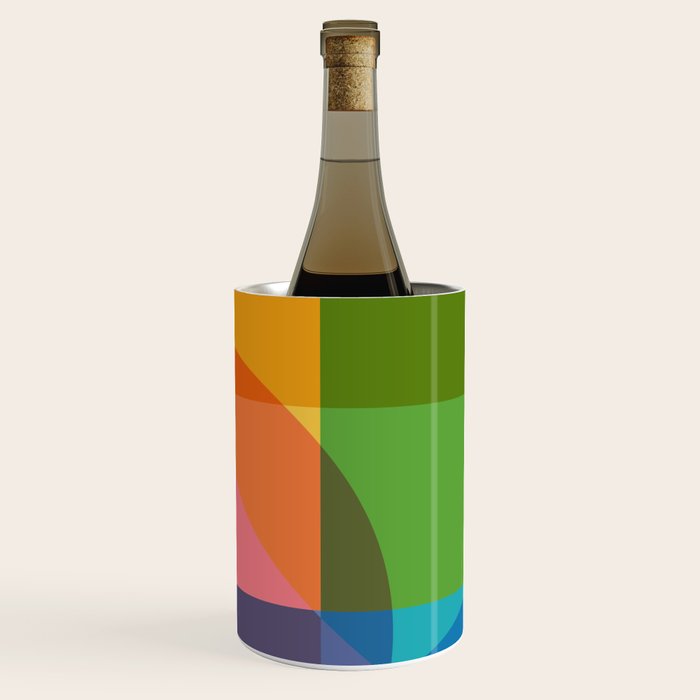 Colorful Shapes 24 Wine Chiller Gallery Image 3