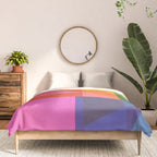 Colorful Shapes 24 Comforter Gallery Image 3