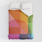 Colorful Shapes 24 Comforter Gallery Image 6