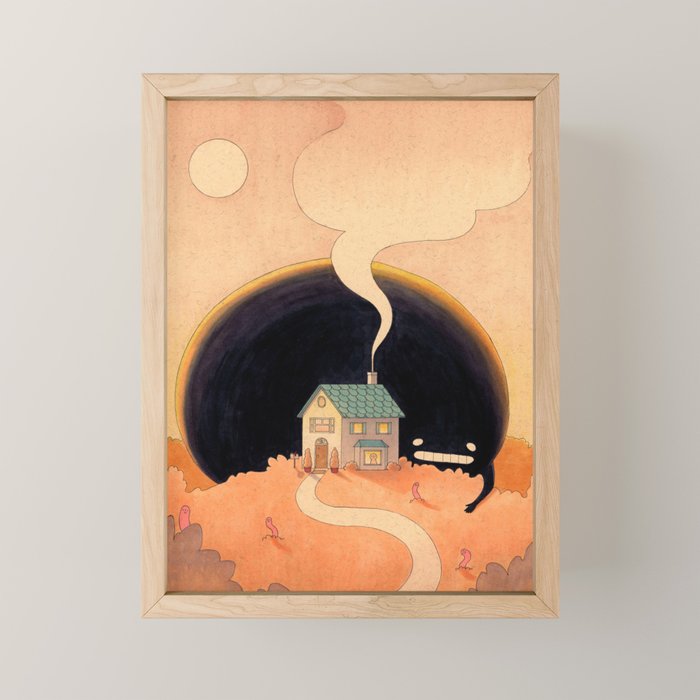 Agoraphobia  Mini Art Print Gallery Image 1