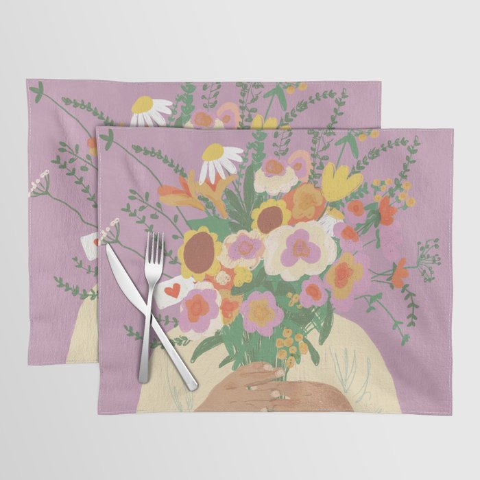 For you in violet Placemat Gallery Image 1