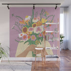 For you in violet Wall Mural Gallery Image 1