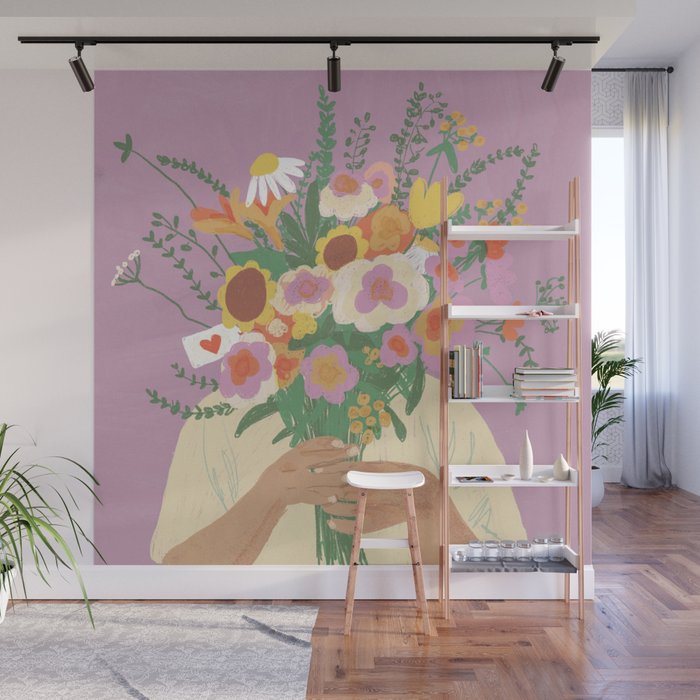 For you in violet Wall Mural Gallery Image 1