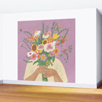 For you in violet Wall Mural Gallery Image 2