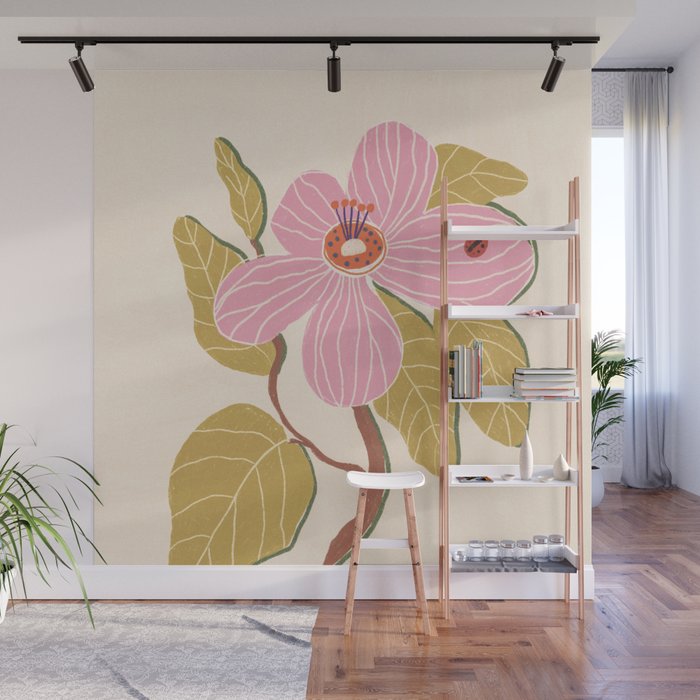 Magnolia Wall Mural Gallery Image 1