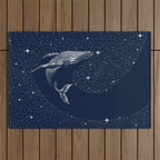 starry whale Outdoor Rug Gallery Image 1