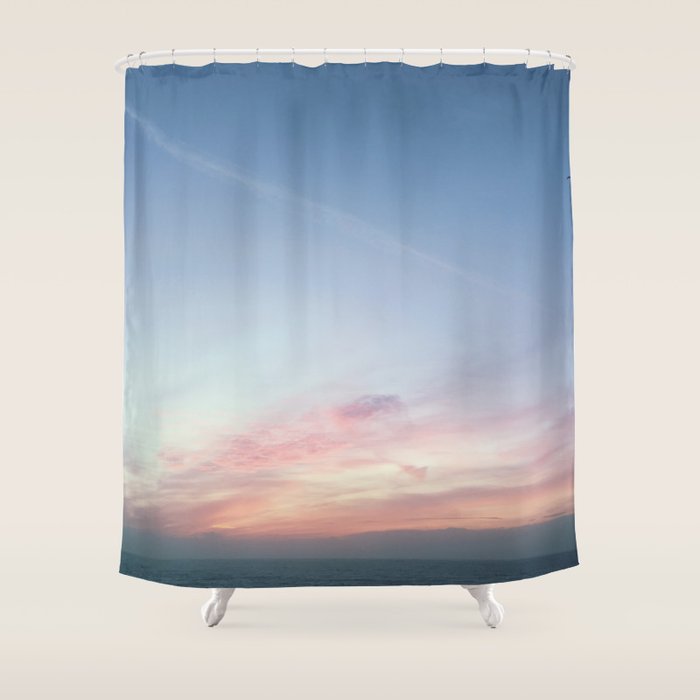 SUNSETS  WITH HER III Shower Curtain Gallery Image 1