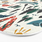 Lake Life - Summer Ivory Bath Mat Gallery Image 3