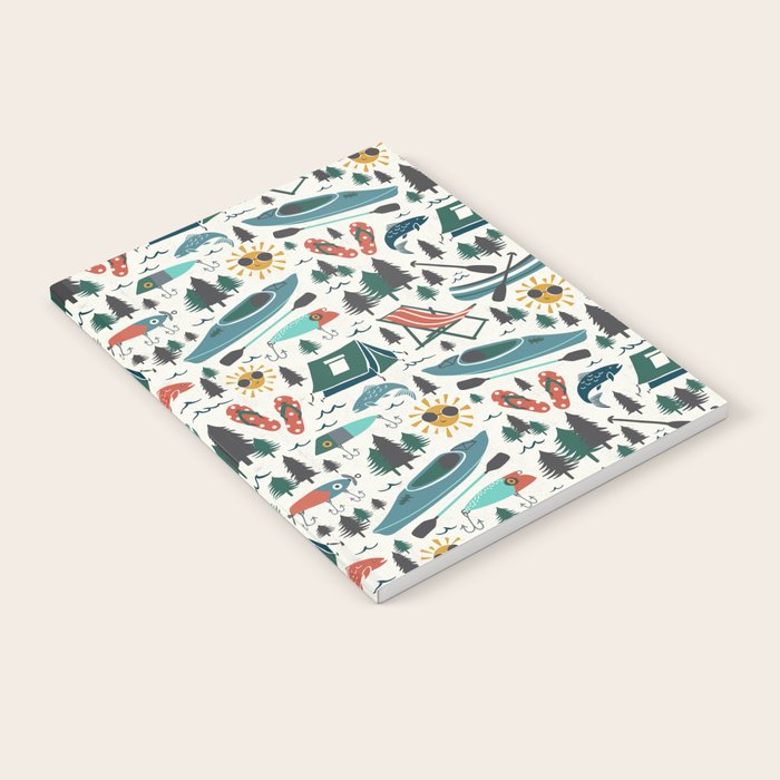 Lake Life - Summer Ivory Notebook Gallery Image 1