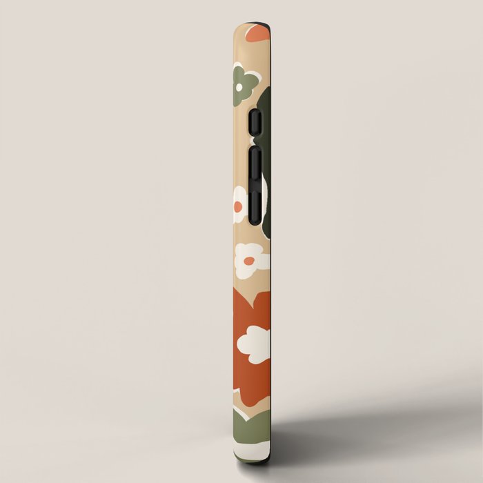 retro matisse flower garden  iPhone Case Gallery Image 2