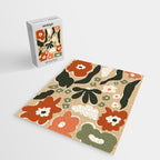 retro matisse flower garden  Jigsaw Puzzle Gallery Image 2