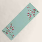 Magnolia : Minhwa-Korean traditional/folk art Yoga Mat Gallery Image 1