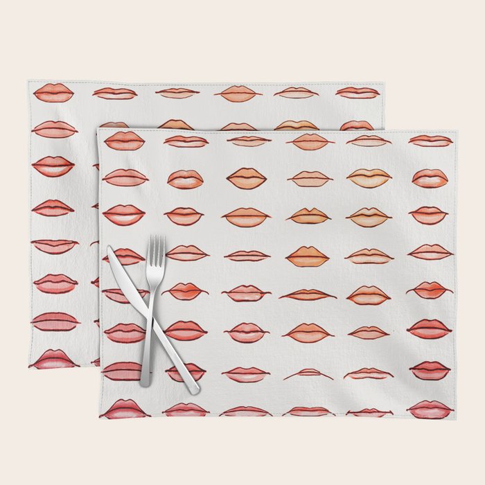 Lips II Placemat Gallery Image 1