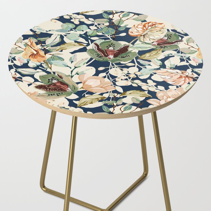 Lush colorful exotic garden D Side Table Gallery Image 2