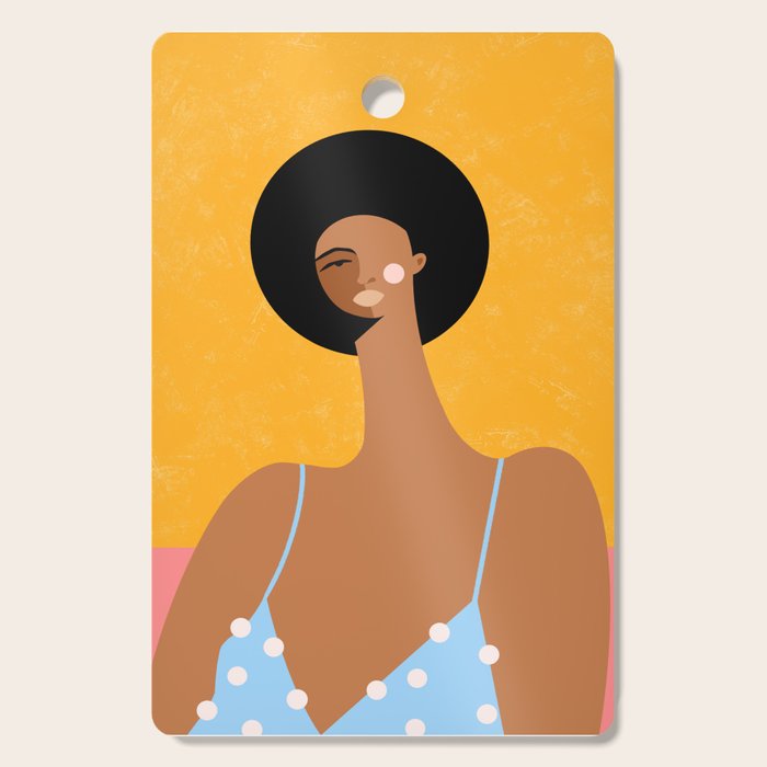 Polka-dot Dress Cutting Board Gallery Image 1