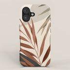 Abstract Art Tropical Leaves 11 iPhone Case Gallery Image 1